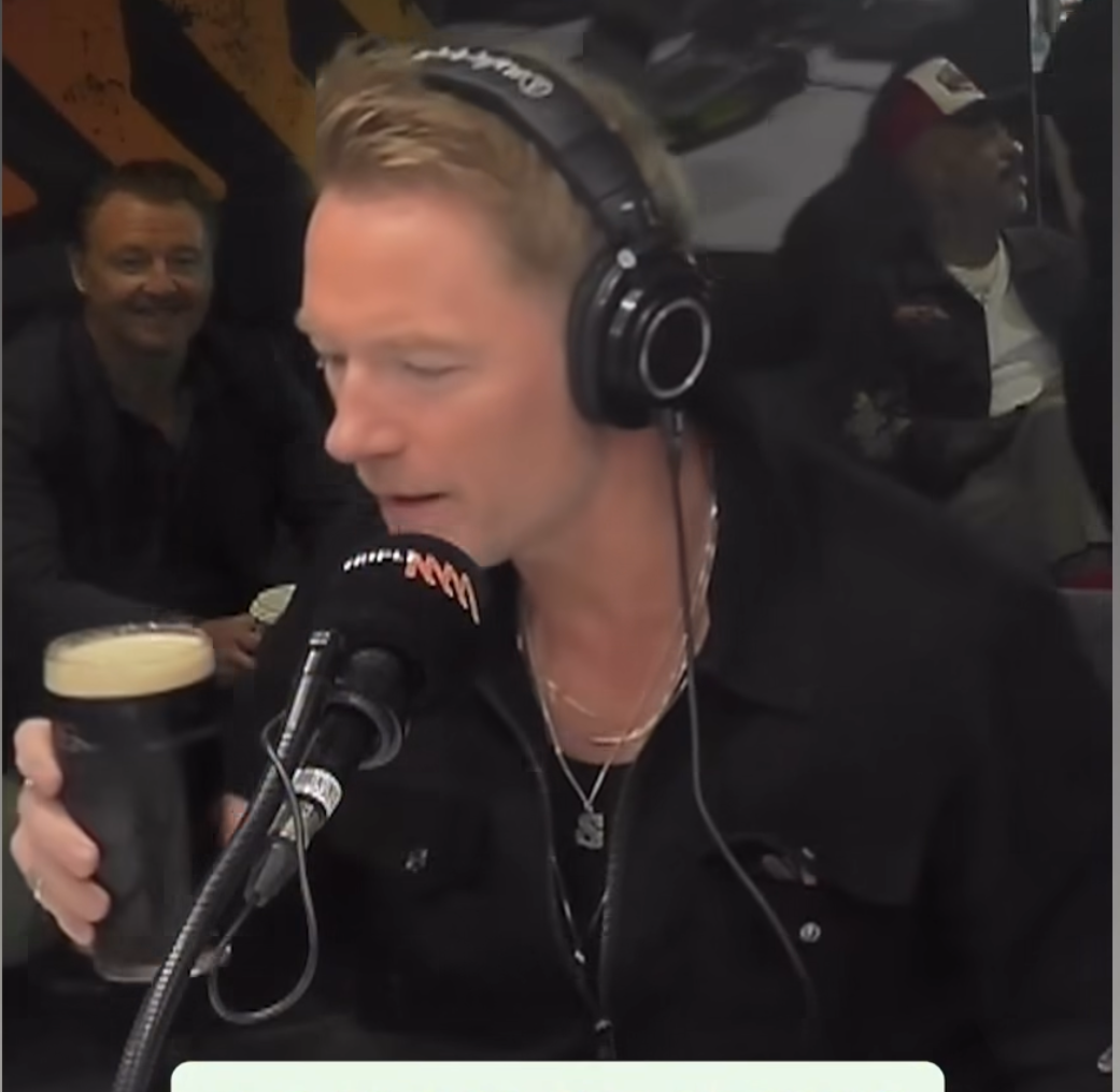 Alan Kearns and Ronan Keating